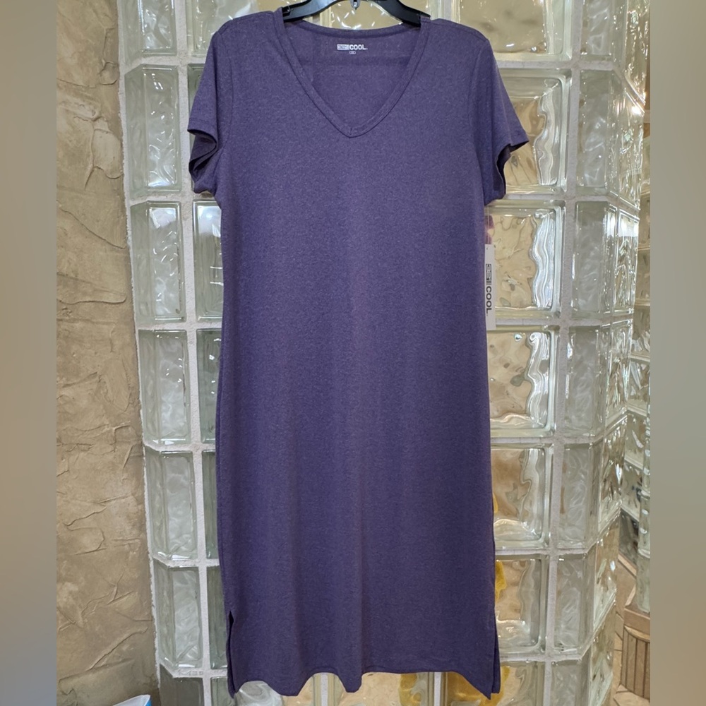 32 Degrees Deep Purple Midi Dress